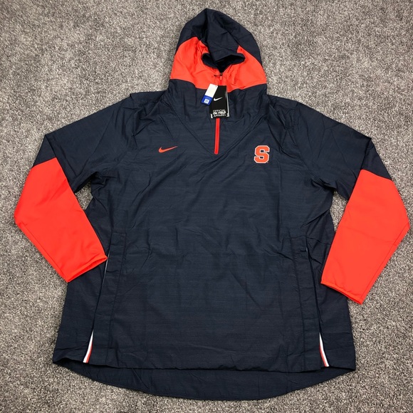 Nike Other - Nike On Field Repel Syracuse University Sideline Mens Hooded Jacket Sz L CQ5235